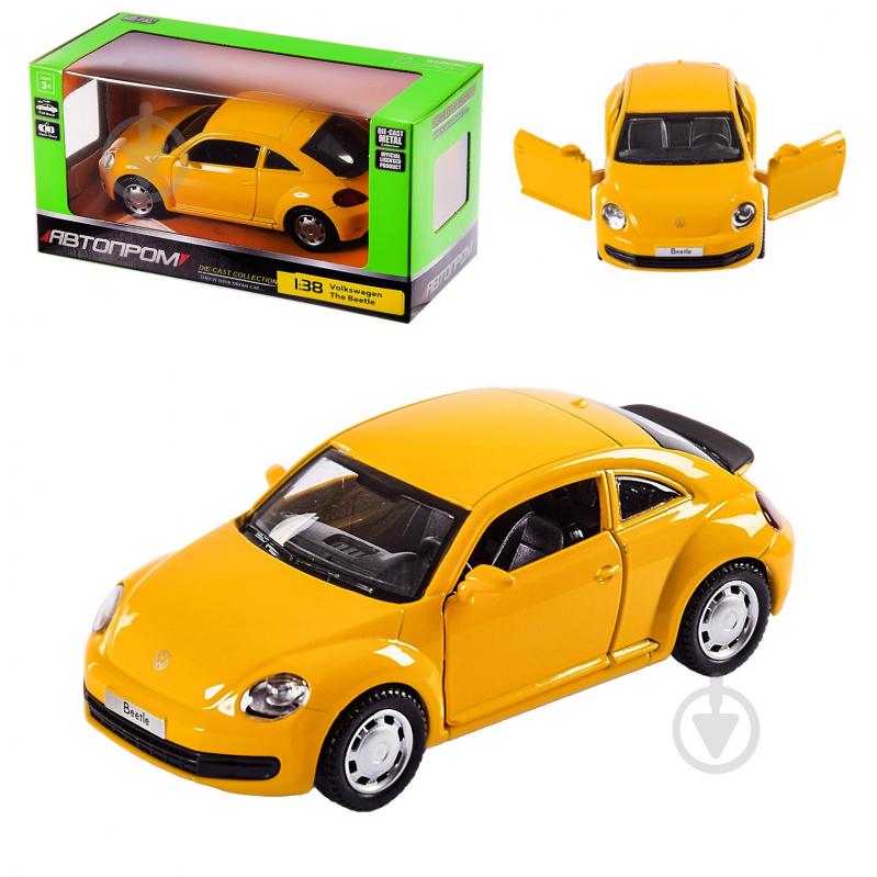 ᐉ Машинка Автопром 1:38 Volkswagen The Beetle 4349 • Купить в