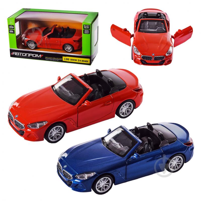Машинка Автопром 1:38 BMW Z4 M40 4354 - фото 1