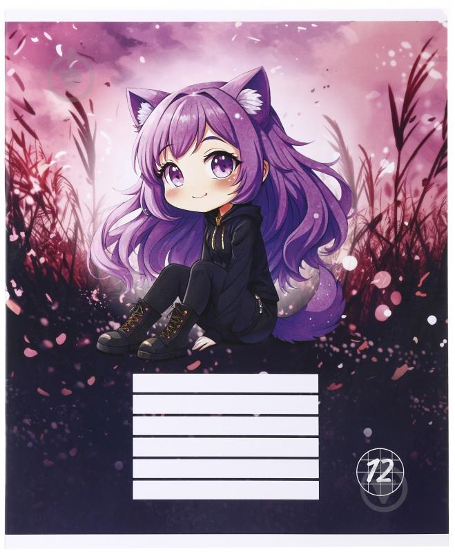 Тетрадь школьная Robot cat_25 12 листов в клеточку Nota Bene - фото 1 Тетрадь школьная Robot cat_25 12 листов в клеточку Nota Bene - фото 1