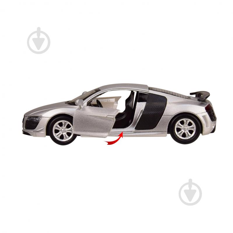 Машинка Автопром 1:43 Audi R8 GT 4319 - фото 4 Машинка Автопром 1:43 Audi R8 GT 4319 - фото 4