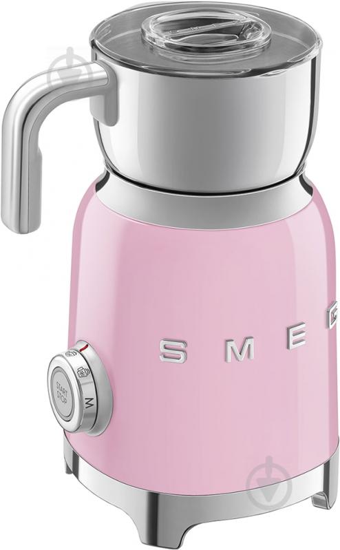 Капучинатор Smeg MFF01PKEU рожевий - фото 3