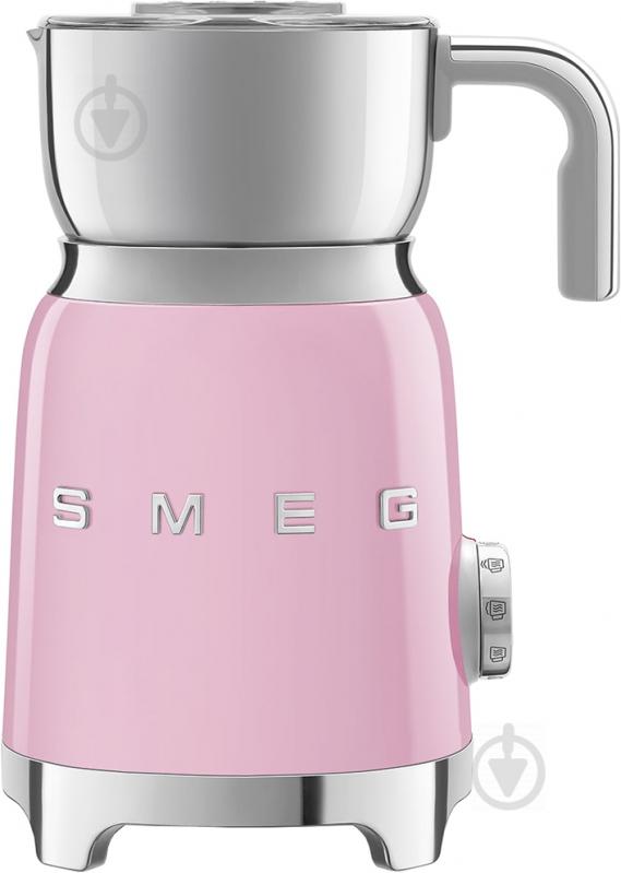 Капучинатор Smeg MFF01PKEU рожевий - фото 1