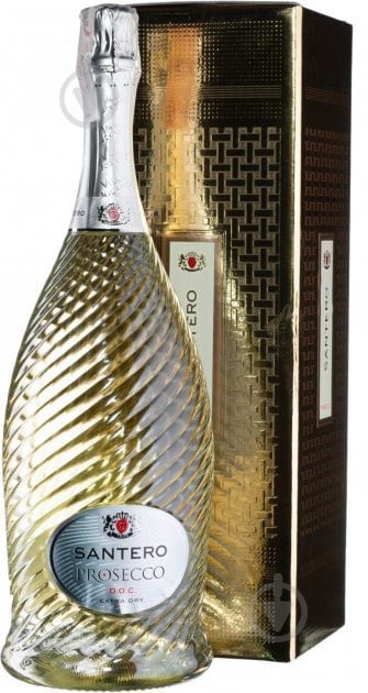 Вино ігристе Santero Prosecco Spumante Twist біле сухе 1,5 л - фото 1