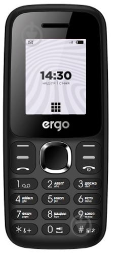 Мобільний телефон Ergo B184 Dual Sim black - фото 2