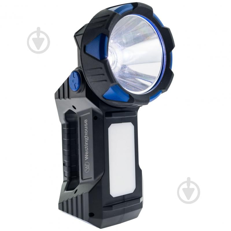 Фонарь поисковый Westinghouse 15W LED WF907 с функцией Power Bank 1200 Lm черный с синим WF907-CB - фото 12