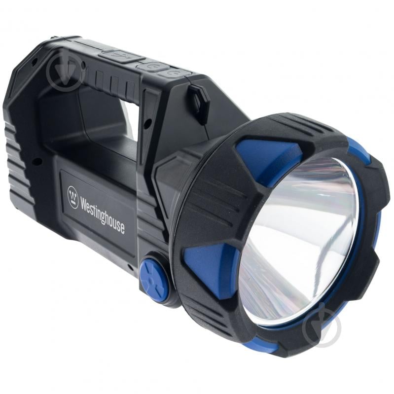 Фонарь поисковый Westinghouse 15W LED WF907 с функцией Power Bank 1200 Lm черный с синим WF907-CB - фото 4