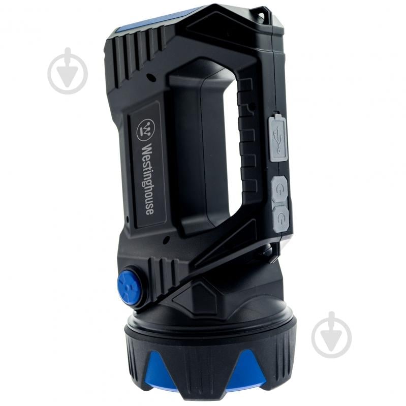 Фонарь поисковый Westinghouse 15W LED WF907 с функцией Power Bank 1200 Lm черный с синим WF907-CB - фото 11