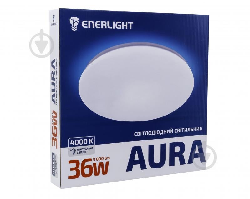 Світильник світлодіодний Enerlight LED 4000 К 36 Вт білий AURA36SMD80N - фото 2