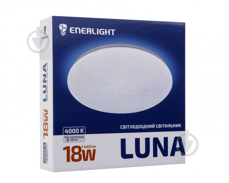 Светильник светодиодный Enerlight LED 4000 К 18 Вт белый LUNA18SMD80N - фото 3