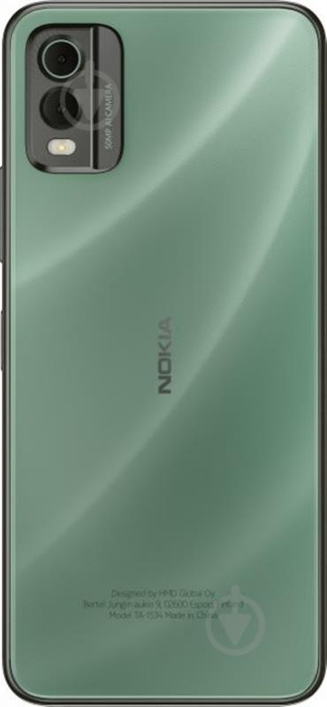 Смартфон Nokia C32 Dual Sim 4/64GB green - фото 5