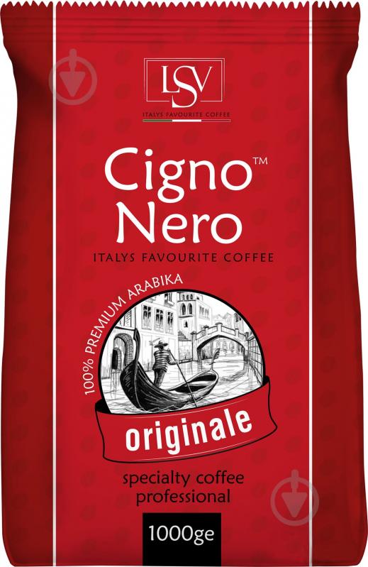 Кава в зернах Cigno Nero Originale 1000 г - фото 2