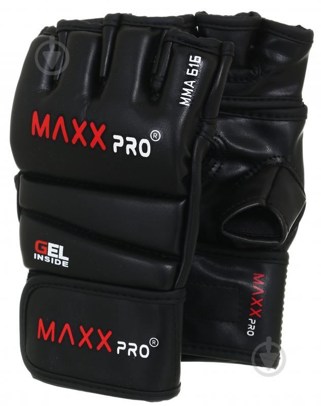 Рукавички для MMA MaxxPro MMA-616 Black XL р. XL XLoz чорний - фото 1