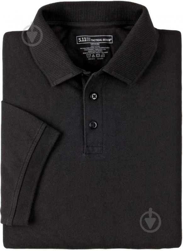 Поло 5.11 Tactical Prof. Polo - Short Sleeve р.XS black - фото 2