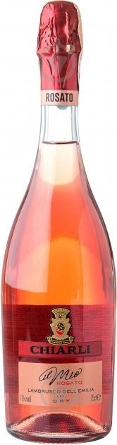 Вино ігристе Chiarli Lambrusco dell 'Emilia Rosato Dry рожеве сухе 750 мл - фото 1