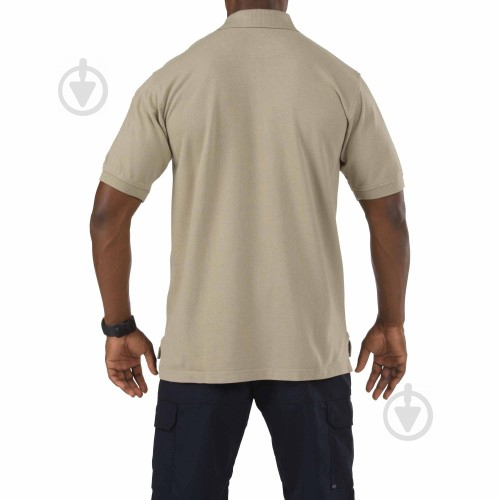 Поло 5.11 Tactical Professional Polo - Short Sleeve р.XXXL. Silver Tan зелений - фото 2