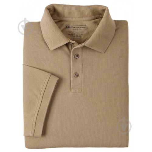 Поло 5.11 Tactical Professional Polo - Short Sleeve р.XXXL. Silver Tan зелений - фото 3