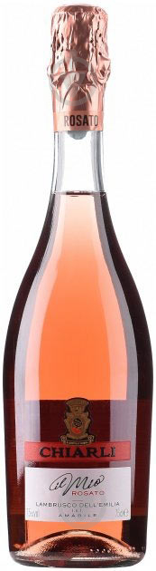 Вино ігристе Chiarli Lambrusco Rosato рожеве солодке 750 мл - фото 1