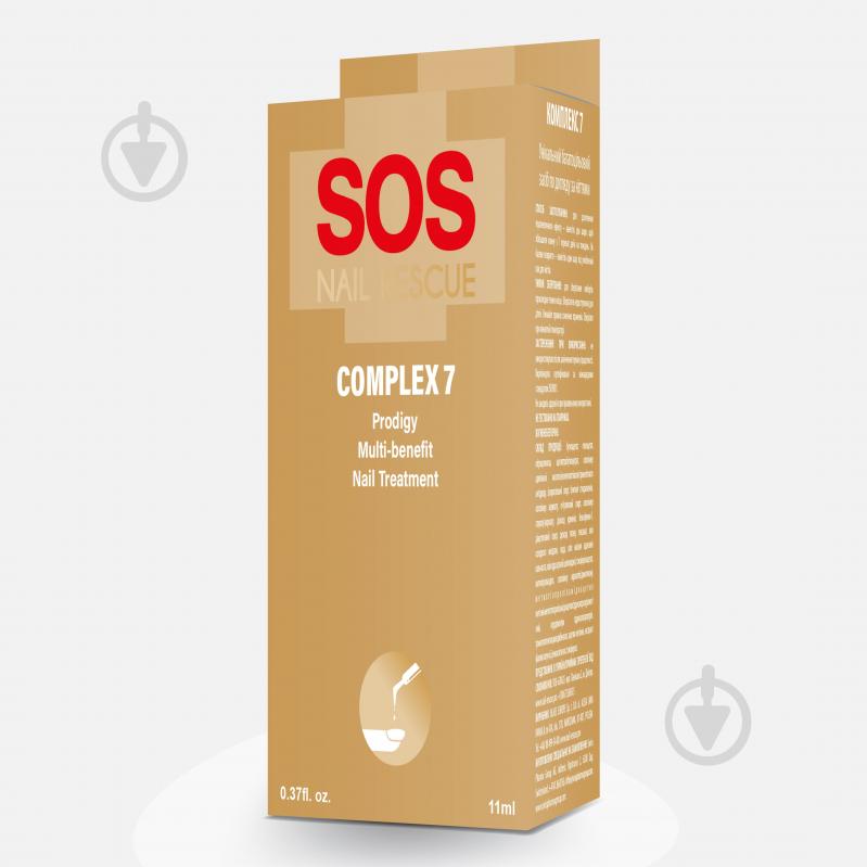 Укрепитель SOS Nail Rescue Complex 7 11 мл - фото 2