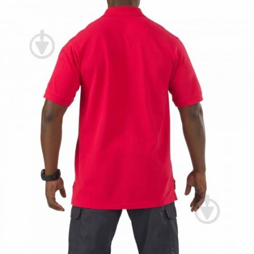 Поло 5.11 Tactical Professional Polo - Short Sleeve р.L красный - фото 2