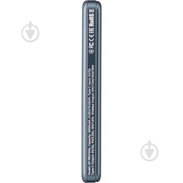 Повербанк Gelius Snap+ Magnetic Wireless Charge GP-PBW100x 5000 mAh blue (00000099749) - фото 7