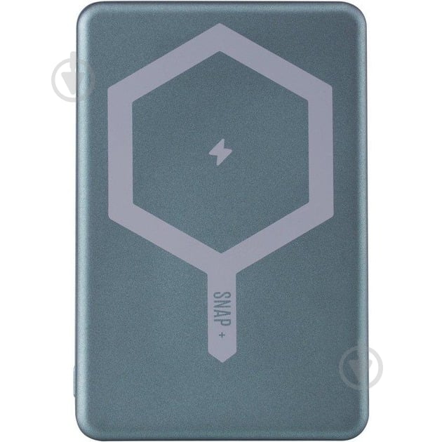 Повербанк Gelius Snap+ Magnetic Wireless Charge GP-PBW100x 5000 mAh blue (00000099749) - фото 1