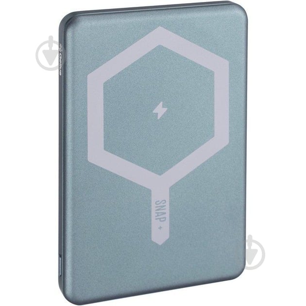 Повербанк Gelius Snap+ Magnetic Wireless Charge GP-PBW100x 5000 mAh blue (00000099749) - фото 5