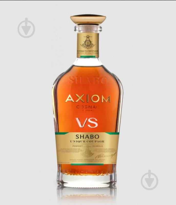 Бренди Shabo Axiom VS 3 года 0,5 л - фото 1 Бренди Shabo Axiom VS 3 года 0,5 л - фото 1