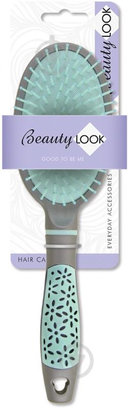 Щетка для волос Beauty Look овальна 400441 серый - фото 2