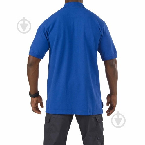 Поло 5.11 Tactical Prof. Polo - Short Sleeve р.L синий - фото 2