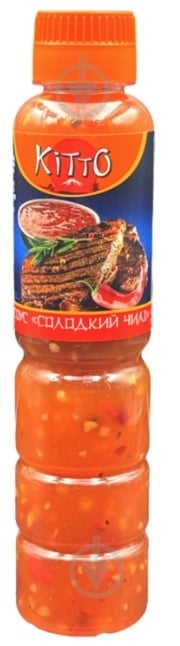 Соус Кітто Сладкий Чили 200 мл - фото 1