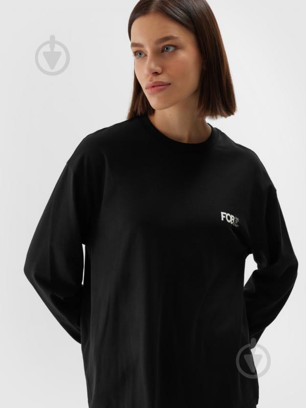 Футболка 4F LONGSLEEVE F311 4FWAW24TLONF311-20S р.XS чорний - фото 4