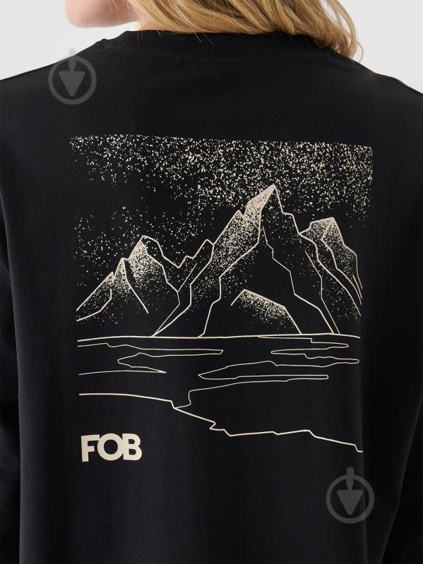 Футболка 4F LONGSLEEVE F311 4FWAW24TLONF311-20S р.XS чорний - фото 9