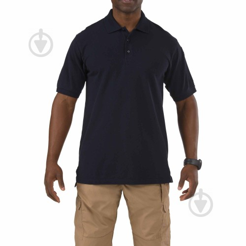 Поло 5.11 Tactical Prof. Polo - Short Sleeve р.XS темно-синий - фото 1