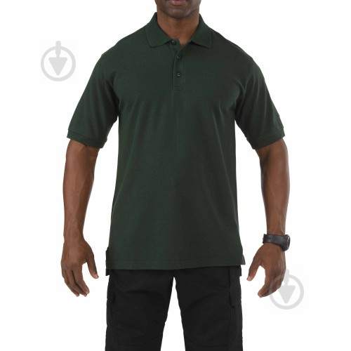 Поло 5.11 Tactical Prof. Polo - Short Sleeve р.XS зеленый - фото 1