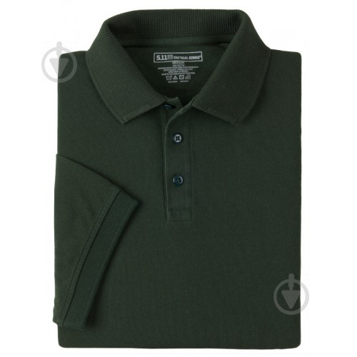 Поло 5.11 Tactical Prof. Polo - Short Sleeve р.XXXL зеленый - фото 3