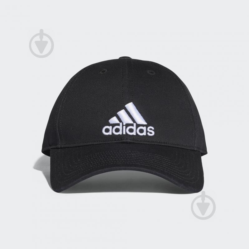 Кепка Adidas 6P CAP COTTON S98151 OSFW черный - фото 1