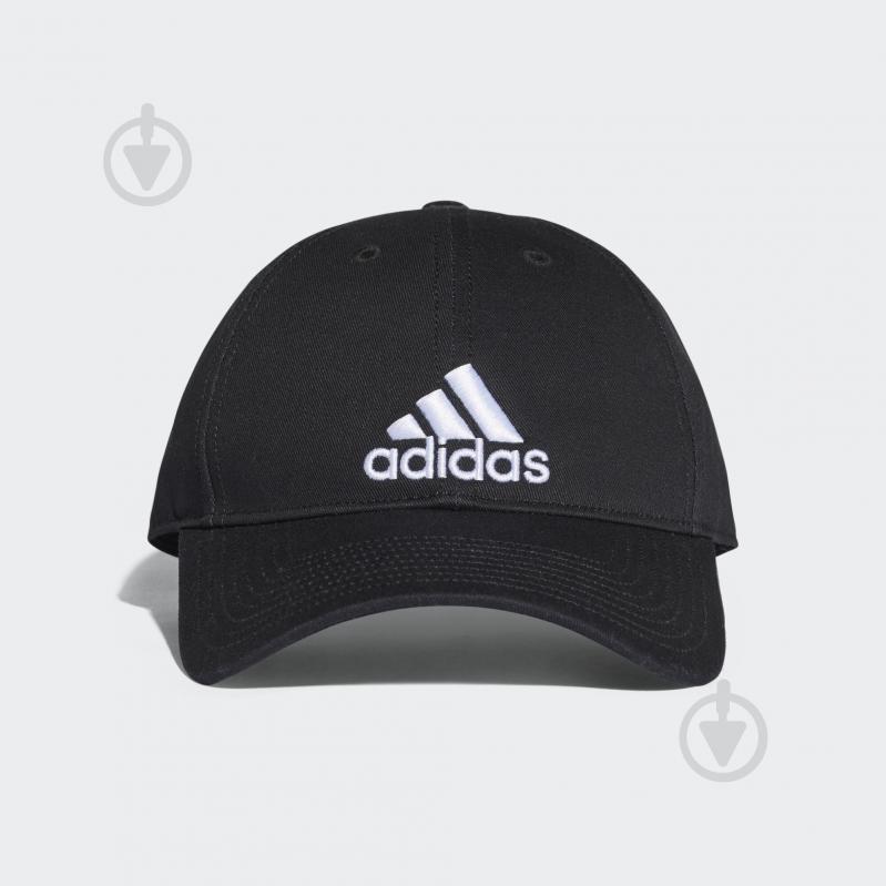 Кепка Adidas 6P CAP COTTON S98151 OSFM чорний - фото 1