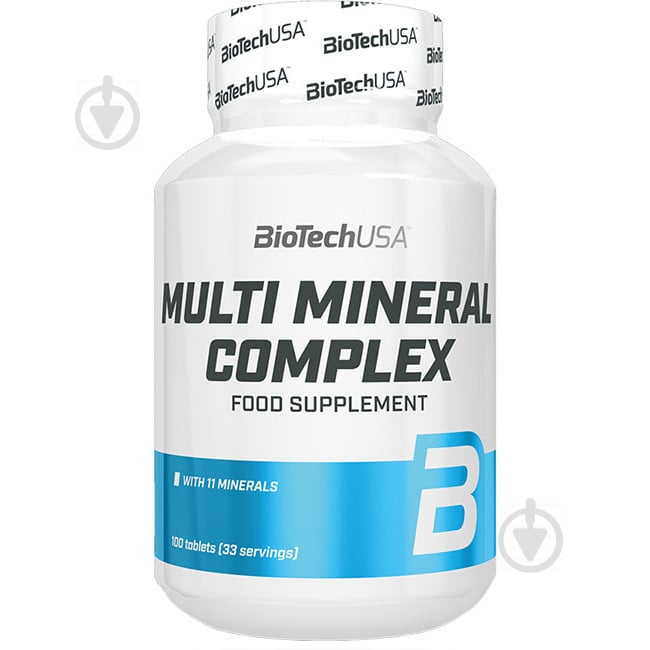 Минералы BioTechUSA Multimineral Complex 100 шт./уп. - фото 1