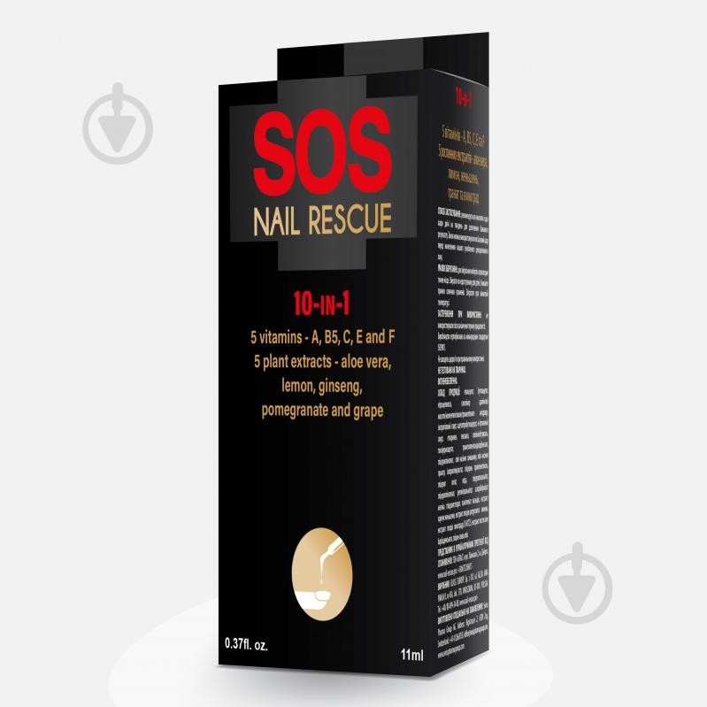 Укрепитель SOS Nail Rescue 10 в 1 11 мл - фото 2