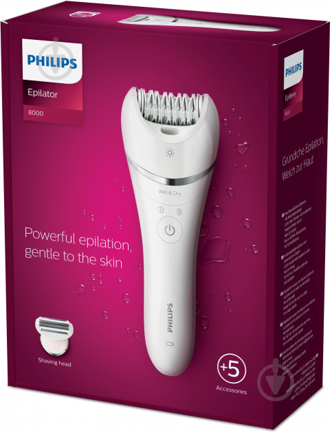 Епілятор Philips Series 8000 BRE710/00 - фото 5