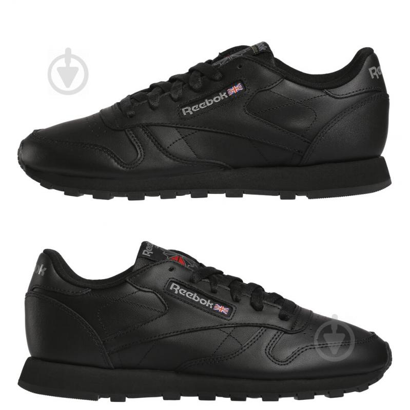 Кросівки жіночі зимові Reebok CL LTHR 3912 р.35 чорні - фото 7