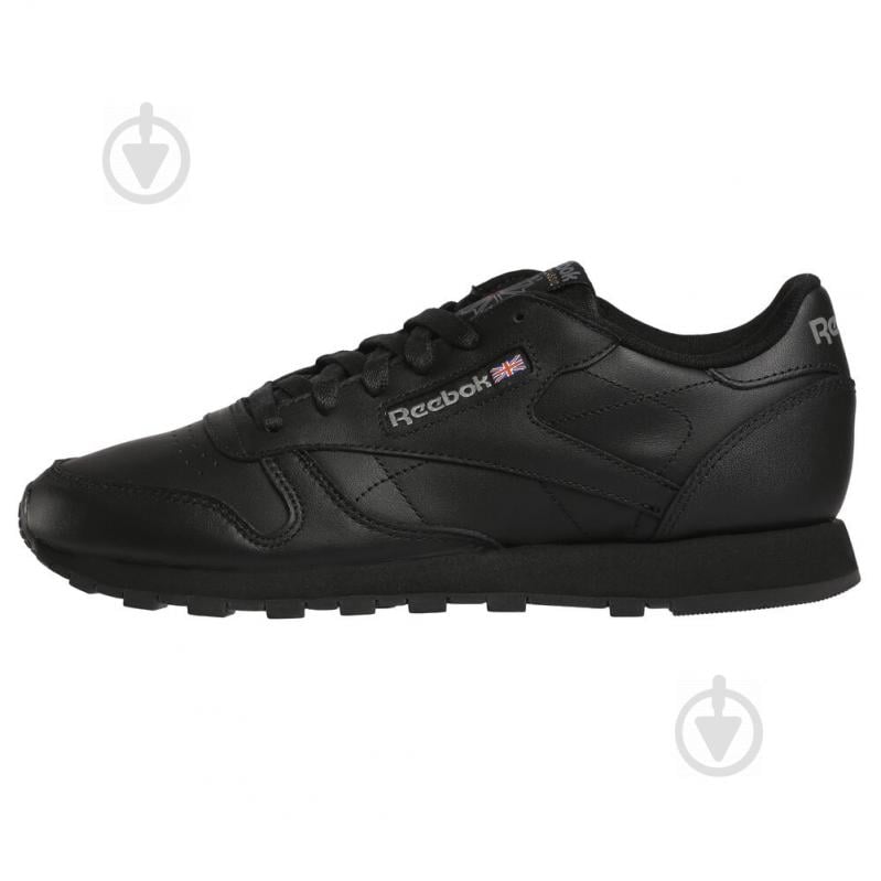 Кроссовки женские демисезонные Reebok CL LTHR 3912 р.36 черные - фото 2