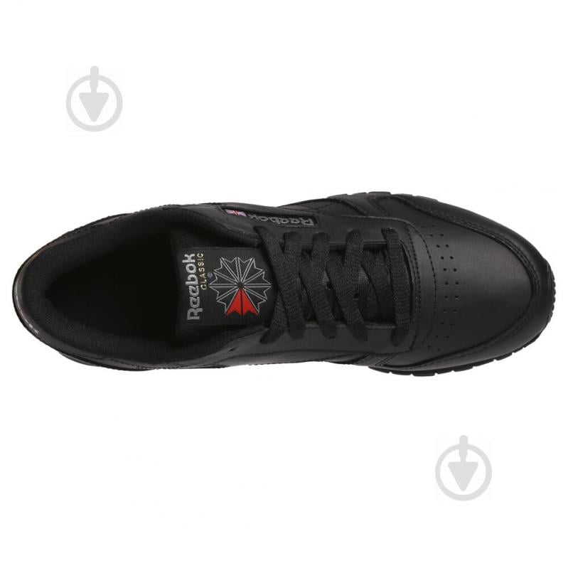 Кроссовки женские демисезонные Reebok CL LTHR 3912 р.36 черные - фото 6