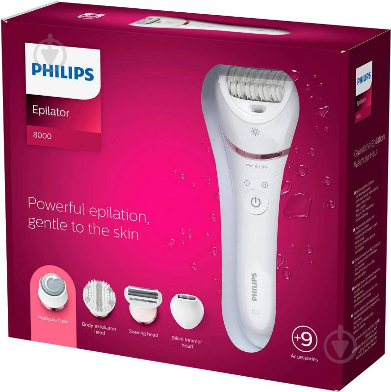 Епілятор Philips Series 8000 BRE740/10 - фото 33