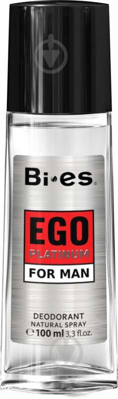 Дезодорант парфюмированный для мужчин Bi-es Ego Platinum 100 мл 267 г - фото 1