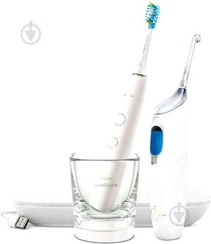 Набір для догляду за порожниною рота Philips AirFloss Pro/Ultra HX8494/01 - фото 1