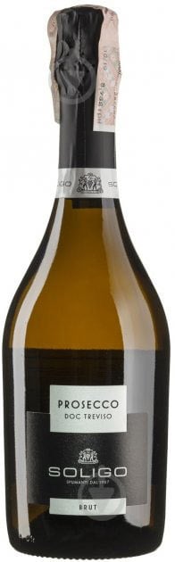 Вино ігристе Soligo Prosecco Treviso Brut белое брют 11% 750 мл - фото 1