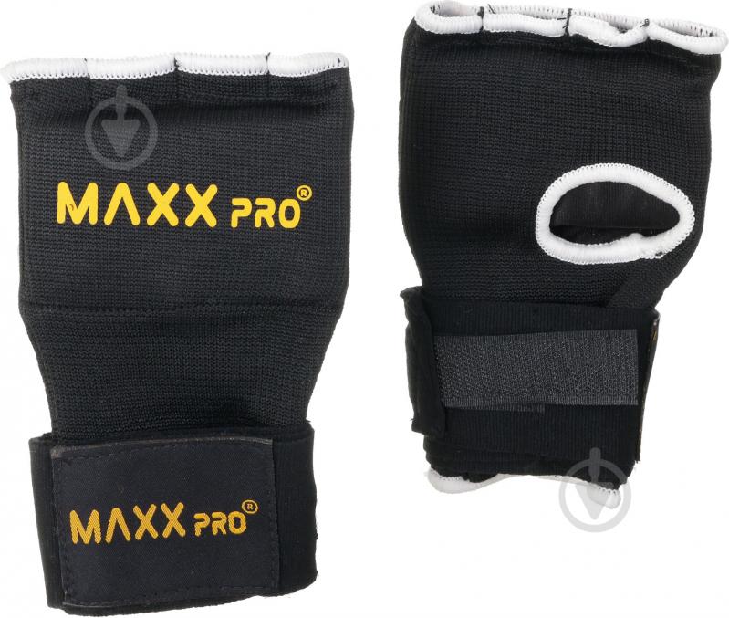 Рукавички для MMA MaxxPro р. M чорний чорний - фото 1