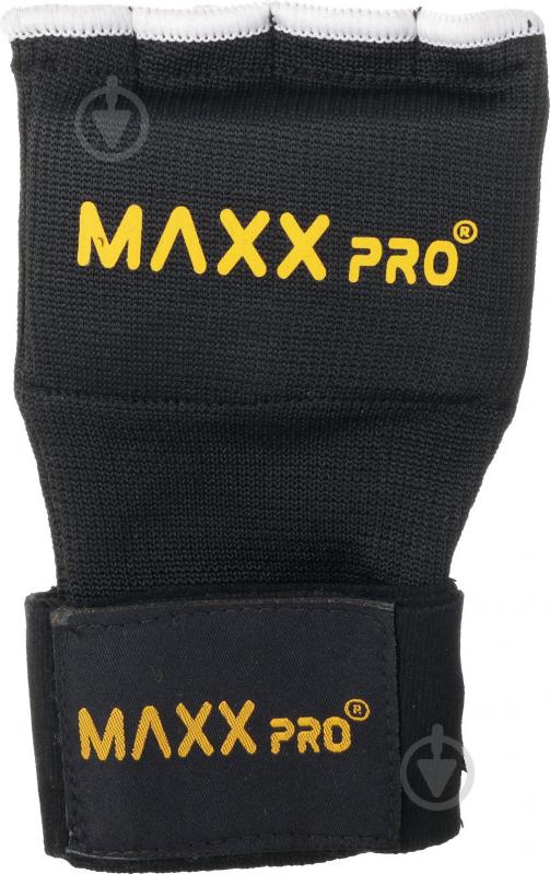 Рукавички для MMA MaxxPro р. M чорний чорний - фото 2