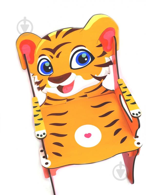 Стілець дитячий дерев'яний Tatev Тигр - фото 3